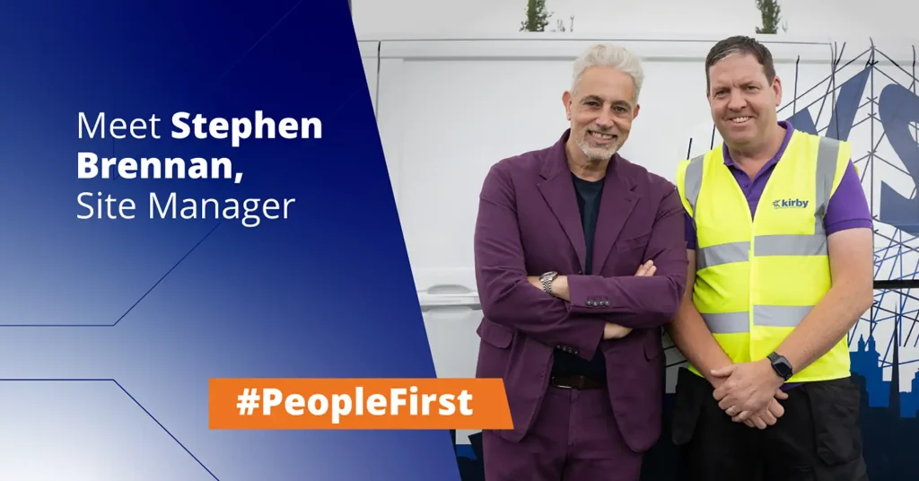 Stephen Brennan, Kirby Site Manager and DIY SOS Lead