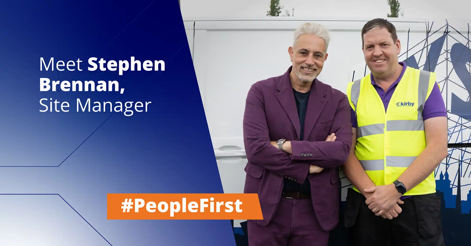 Stephen Brennan, Kirby Site Manager and DIY SOS Lead